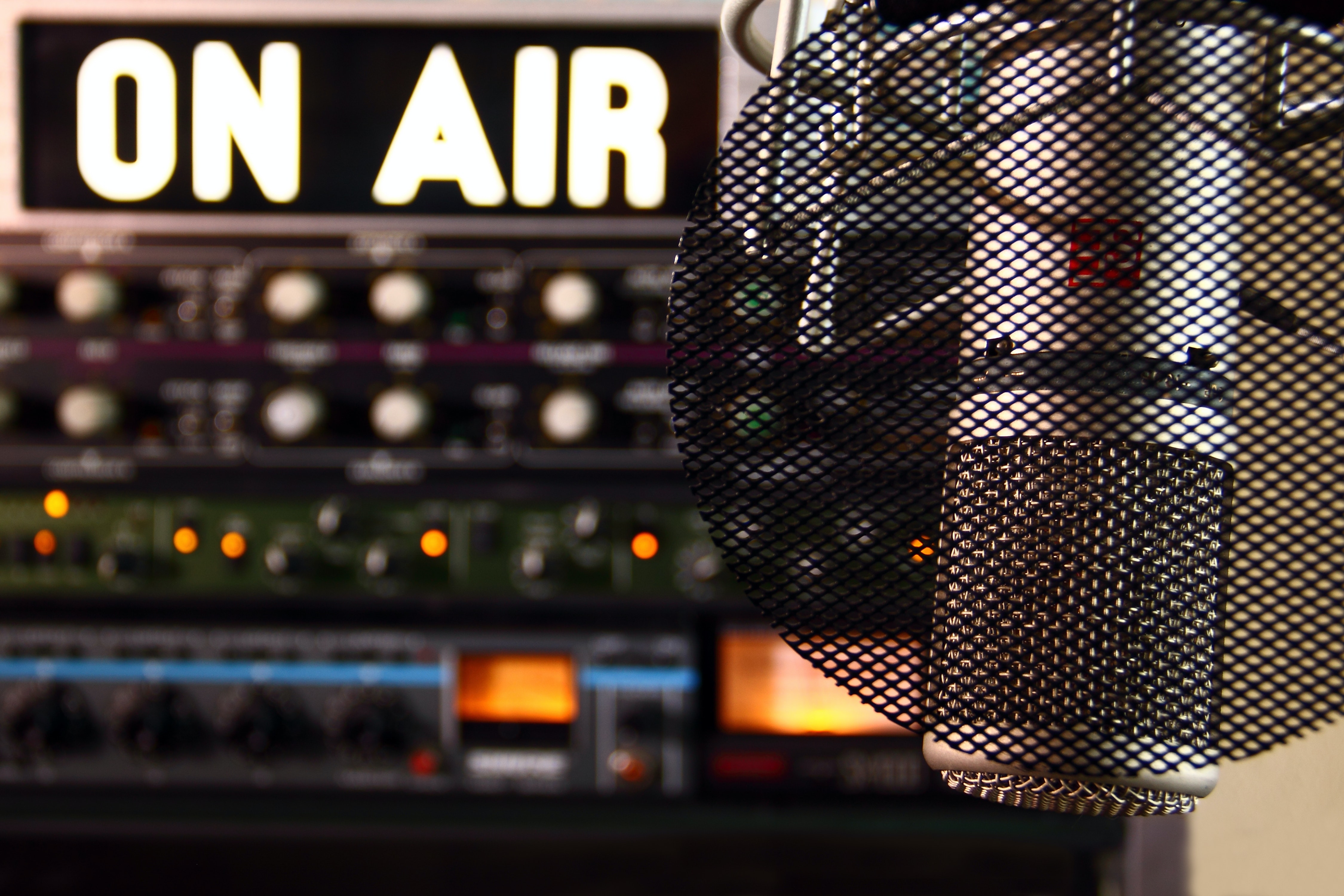 A Broadcasting Network On Air sign